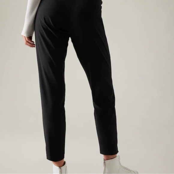 EUC Athleta Brooklyn Ankle pant in black sz 14 - Picture 2 of 8